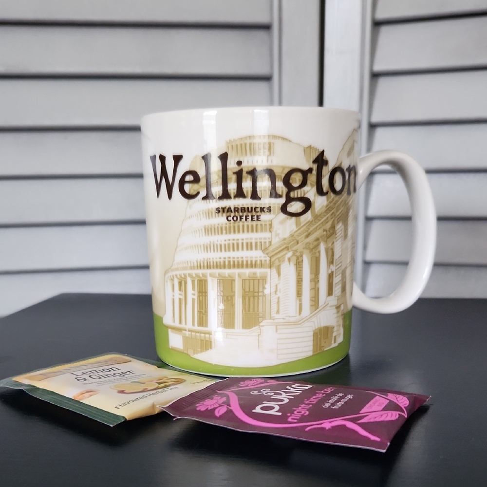 2019 Starbucks Mug Wellington New Zealand 14 Oz Been There Series Collectible